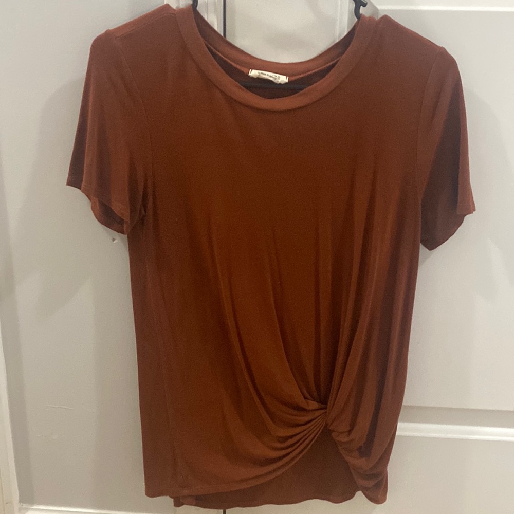 Smoke and Mirrors Brown Top XS